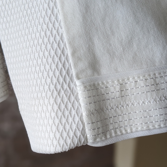 White House Black Market Jacket / Blazer Size 8 White in color - Picture 9 of 15